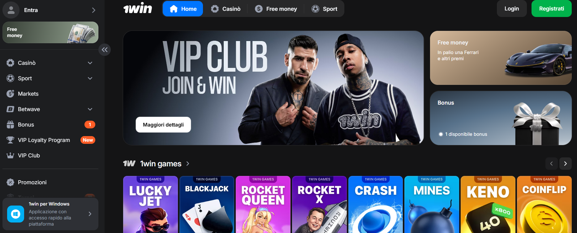 1win Casino